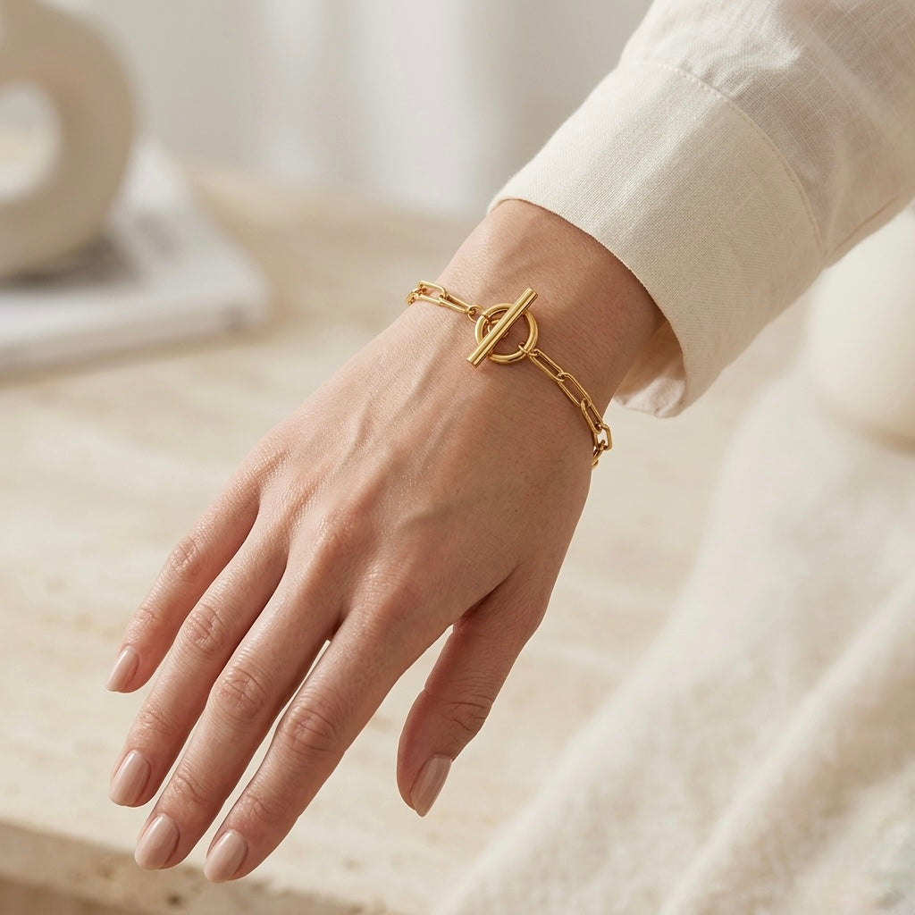 ARTI ARMBAND 18K VERGOLDET