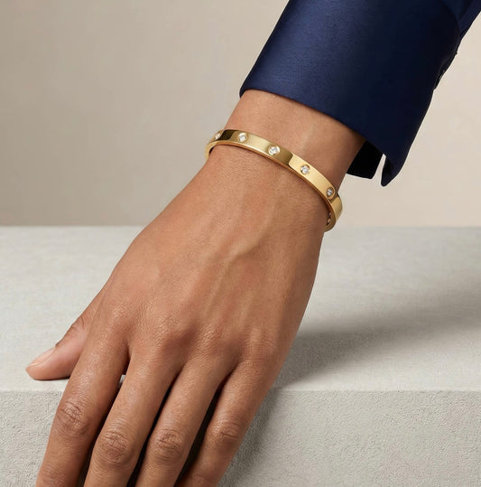 PREZIOSÀ ARMREIF 18K VERGOLDET