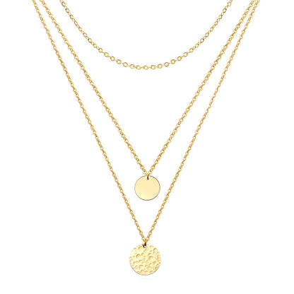 TRIPLE SUMMER HALSKETTE 18K VERGOLDET