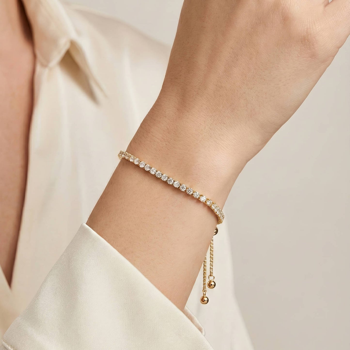 BODA ARMBAND 18K VERGOLDET