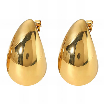 LACRIMA OHRRING 18K VERGOLDET