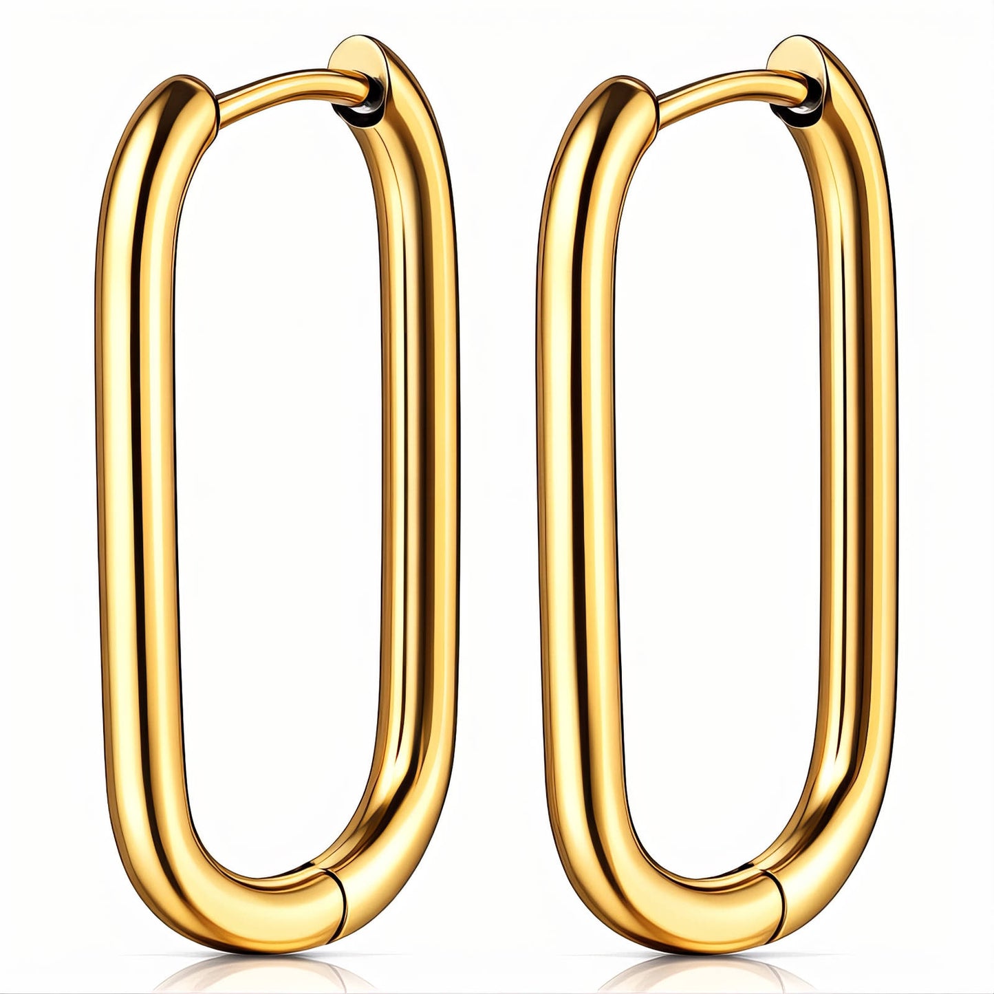 AMORE OHRRING 18K VERGOLDET